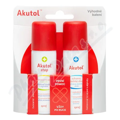 AKUTOL spray + Akutol STOP spray DUOPACK 2x60ml