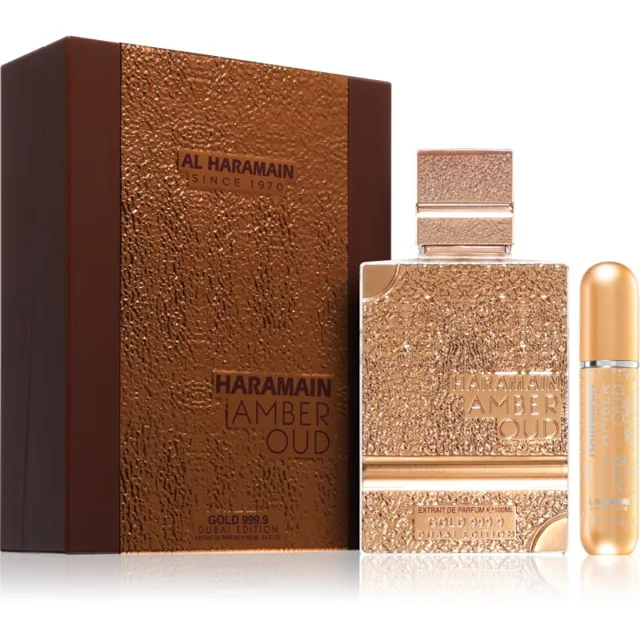 Al Haramain Amber Oud Gold 999.9 parfémový extrakt unisex 100 ml