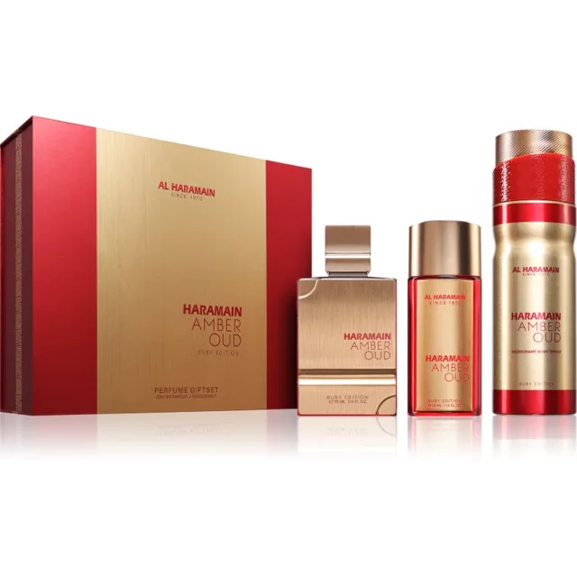 Al Haramain Amber Oud Ruby Edition dárková sada unisex 1 ks