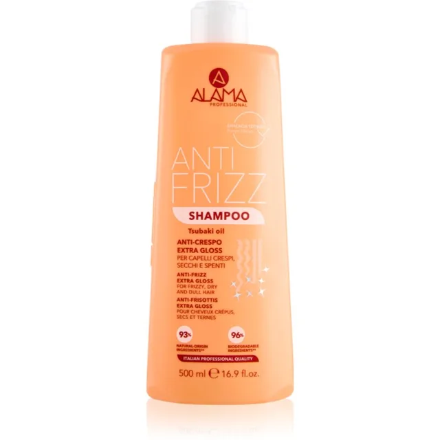 Alama Professional Anti Frizz Gloss Shampoo šampon proti krepatění 500 ml