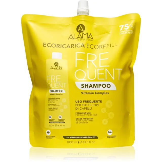 Alama Professional Frequent Shampoo šampon pro každodenní použití Eco Refill 1000 ml