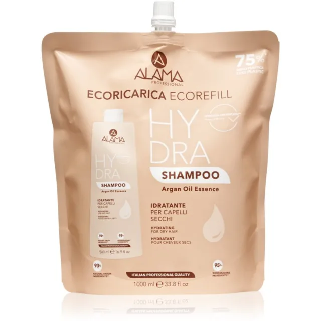 Alama Professional Hydra Shampoo hydratační šampon Eco Refill 1000 ml