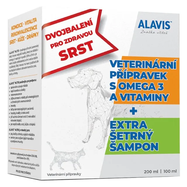 ALAVIS Extra šetrný šampon + ALAVIS Nutri dvojbalení