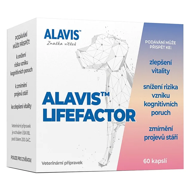 ALAVIS LifeFactor pro psy 60 kapslí