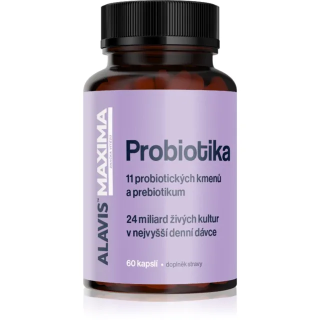 Alavis Maxima Probiotika kapsle pro podporu zažívání 60 cps