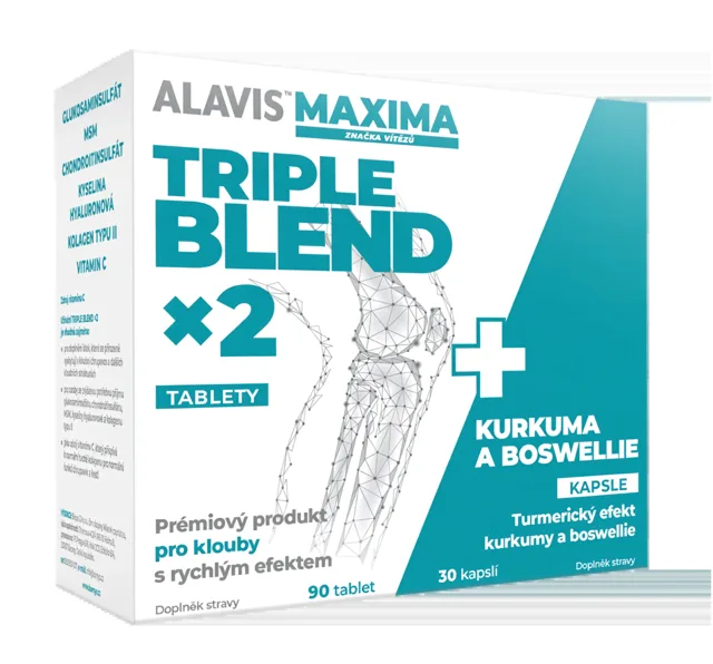 Alavis Maxima Triple Blend x2 90 tablet 30 kapslí