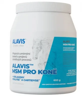 Alavis MSM pro koně Bez příchutě 600 g
