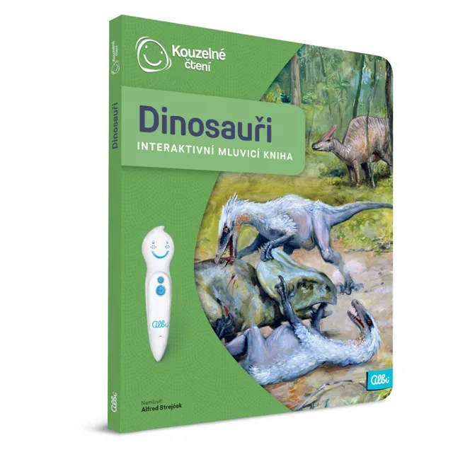 ALBI Kouzelné čtení kniha Dinosauři