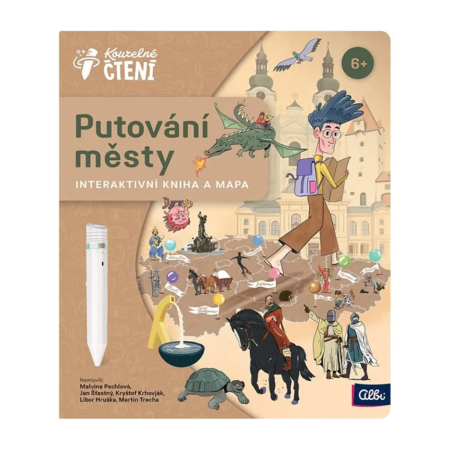 ALBI Kouzelné čtení kniha Putování českými městy