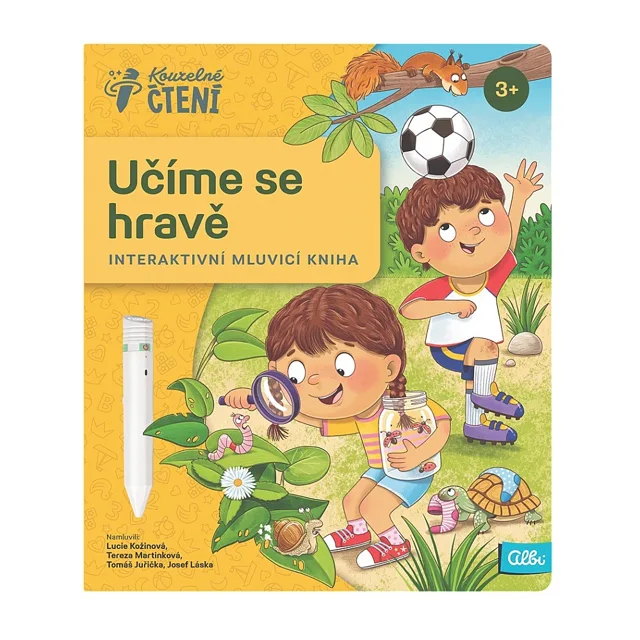 ALBI Kouzelné čtení kniha Učíme se hravě