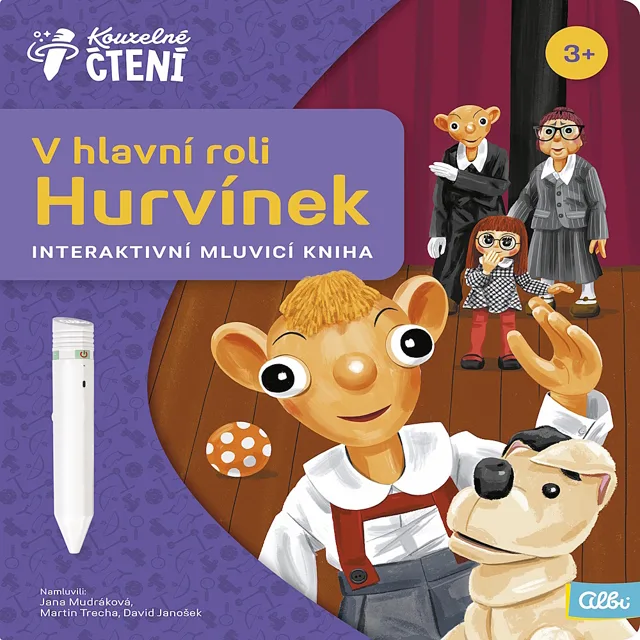 ALBI Kouzelné čtení kniha V hlavní roli Hurvínek