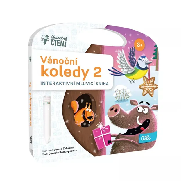 ALBI Kouzelné čtení zpívánky vánoční koledy 2