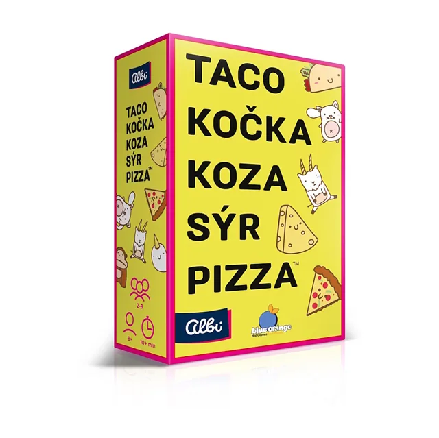 ALBI Taco kočka koza sýr a pizza