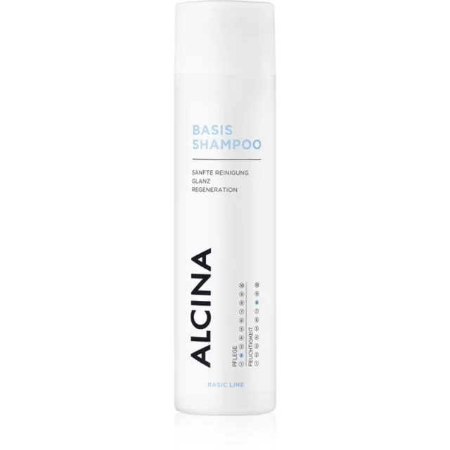 Alcina Basic Line zkrášlující a regenerační šampon pro všechny typy vlasů 250 ml