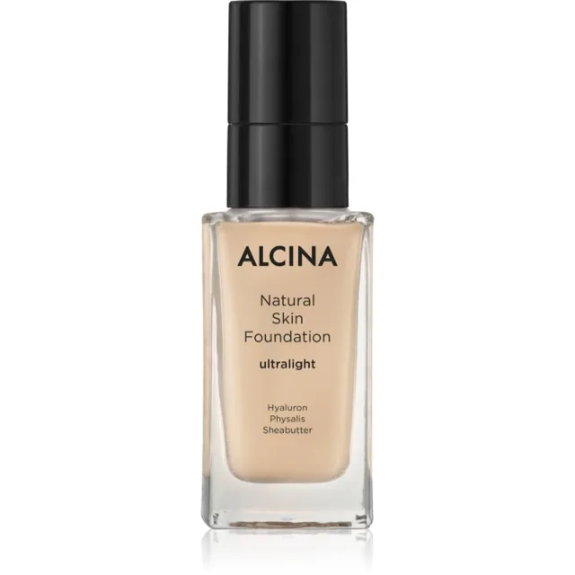 Alcina Natural Skin Foundation ultra lehký make-up odstín Ultralight 35 ml