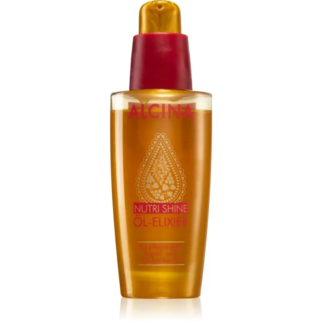 Alcina Nutri Shine olejový elixír pro lesklé a uhlazené vlasy 50 ml