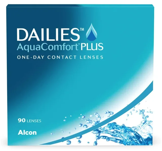ALCON DAILIES AquaComfort Plus Denní kontaktní čočky 90ks (PWR:-11.50)