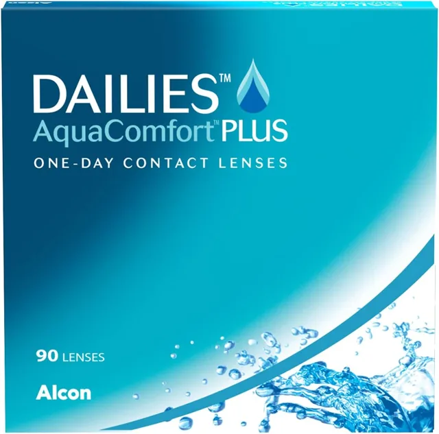 Alcon Dailies AquaComfort Plus, dioptrie (+4,50) - balení 90 čoček Alcon-neúplné balení