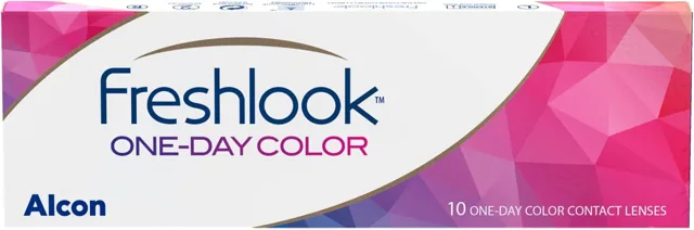 Alcon Jednodenní kontaktní čočky FreshLook One Day Grey, měkké, 10 kusů, BC 8,6 mm / DIA 13,8 mm / -3,75 dioptrie