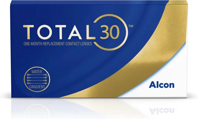 Alcon Měsíční čočky TOTAL30, měkké, balení po 3 kusech -11.50