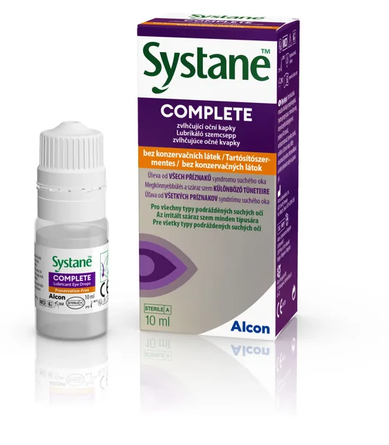 Alcon Systane Complete bez konzervačních látek 10 ml