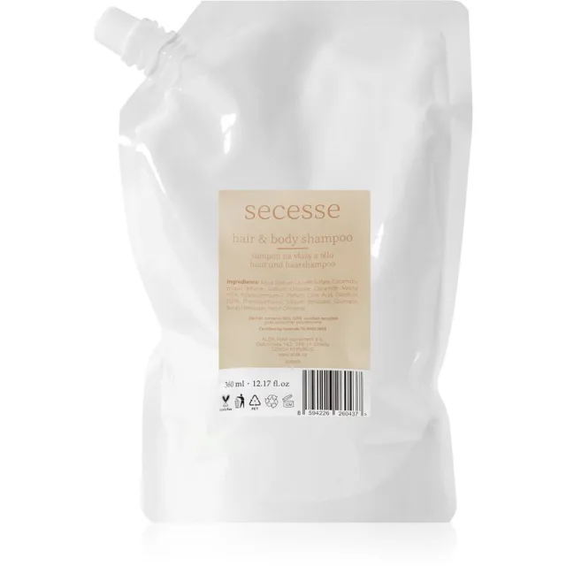 Alda cosmetics Secesse šampon na vlasy a tělo 360 ml