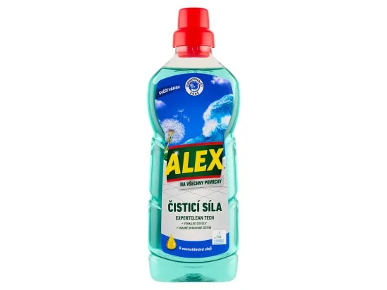 ALEX na všechny povrchy čisticí síla svěží vánek 1 l