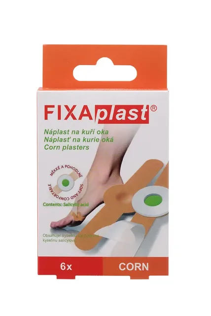 Alfa Vita Náplast Fixaplast Corn na kuří oka 6 ks