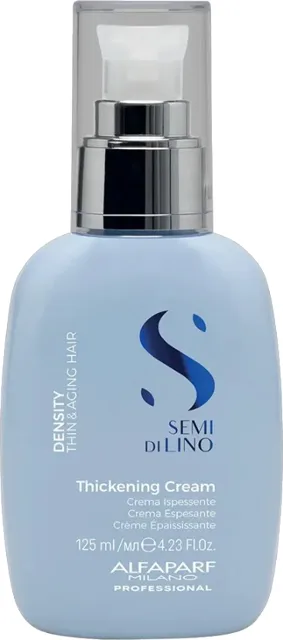 Alfaparf Milano Bezoplachová péče o řídnoucí a jemné vlasy Semi Di Lino Density (Thickening Cream) 125 ml