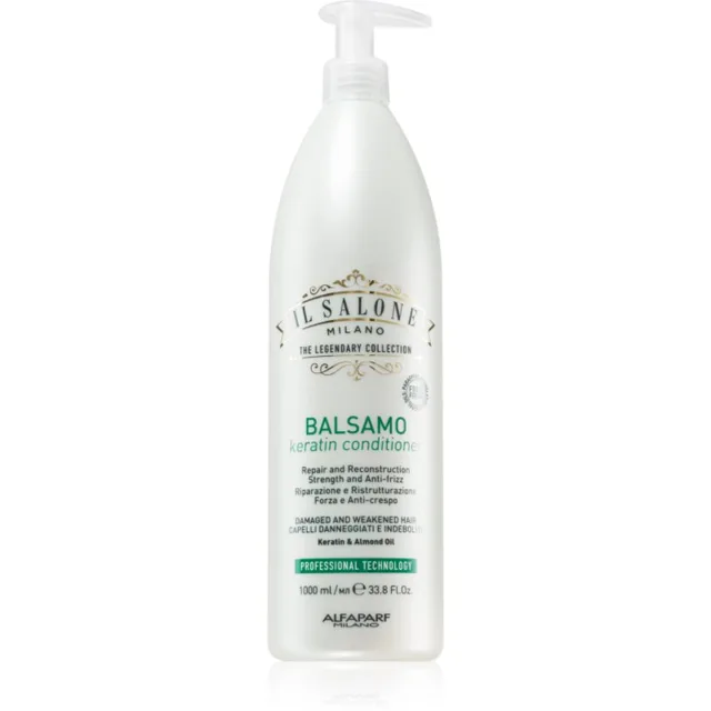 Alfaparf Milano Il Salone Milano Keratin obnovující kondicionér pro poškozené vlasy 1000 ml