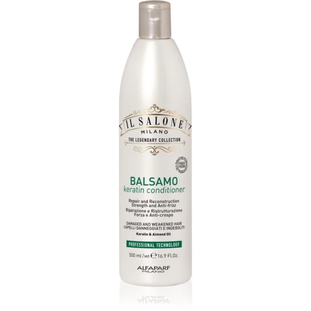 Alfaparf Milano Il Salone Milano Keratin obnovující kondicionér pro poškozené vlasy 500 ml