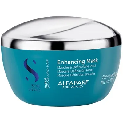 Alfaparf Milano Maska pro kudrnaté a vlnité vlasy Alfa Semo di Lino Curls (Enhancing Mask) 200 ml