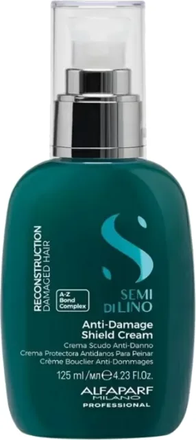 Alfaparf Milano Ochranný krém pro poškozené a oslabené vlasy Semi Di Lino Reconstruction (Anti-Damage Shield Cream) 125 ml