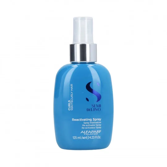 Alfaparf Milano Reaktivační sprej pro kudrnaté a vlnité vlasy Semi Di Lino Curls (Reactivating Spray) 125 ml