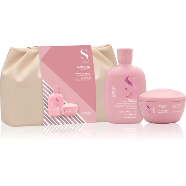 Alfaparf Milano Semi di Lino Moisture Duo Kit dárková sada pro suché vlasy