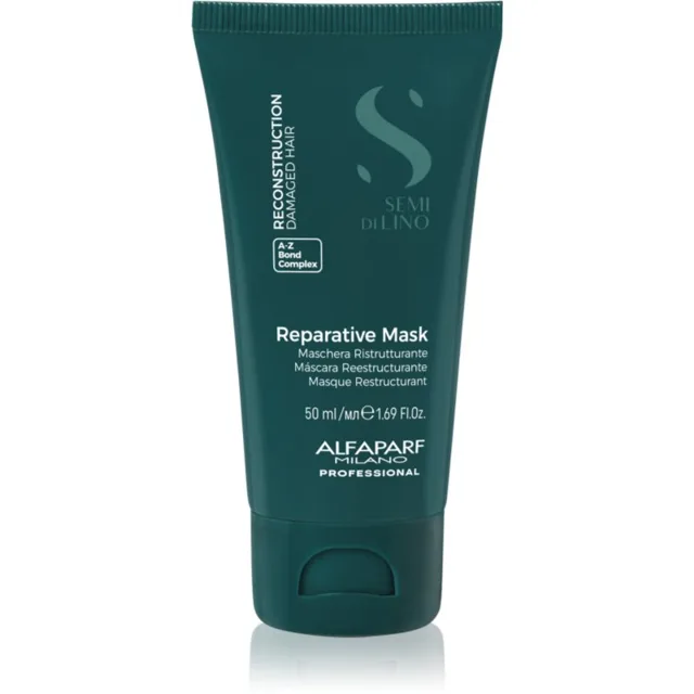 Alfaparf Milano Semi di Lino Reconstruction Reparative obnovující maska pro poškozené vlasy 50 ml