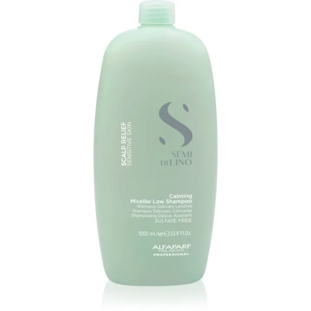 Alfaparf Milano Semi Di Lino Scalp Relief zklidňující šampon pro citlivou pokožku hlavy 1000 ml