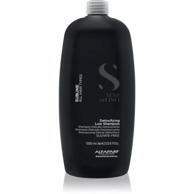 Alfaparf Milano Semi di Lino Sublime čisticí detoxikační šampon pro všechny typy vlasů 1000 ml