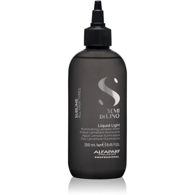 Alfaparf Milano Semi di Lino Sublime Liquid Light vlasová kúra pro lesk a hebkost vlasů 250 ml