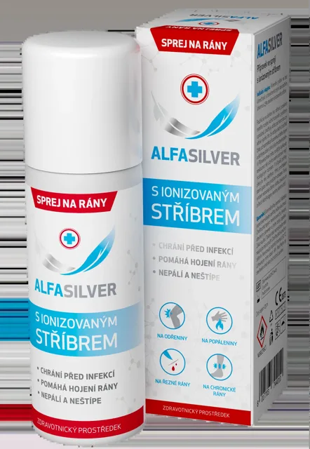 Alfasilver sprej 50 ml