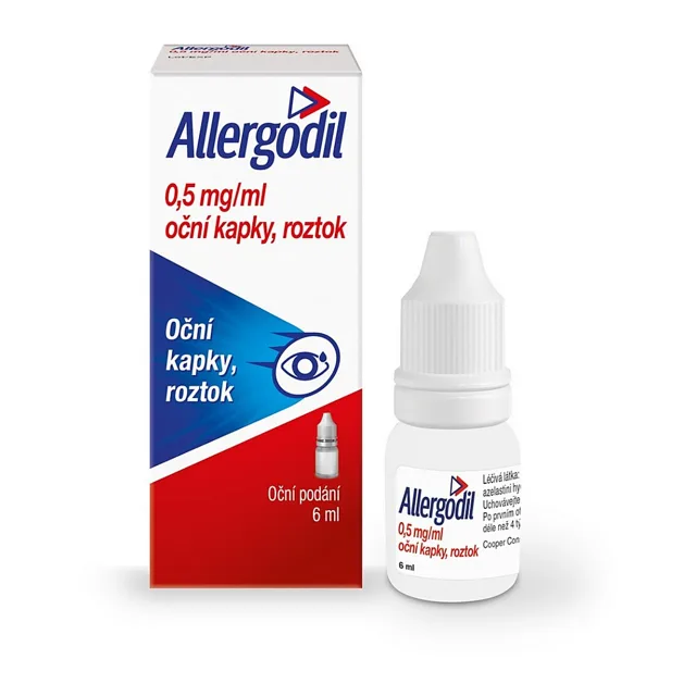 ALLERGODIL Oční kapky 0,5 mg 6 ml