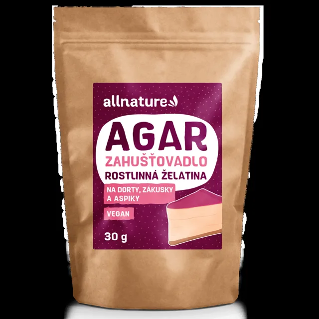 ALLNATURE Agar zahušťovadlo 30 g