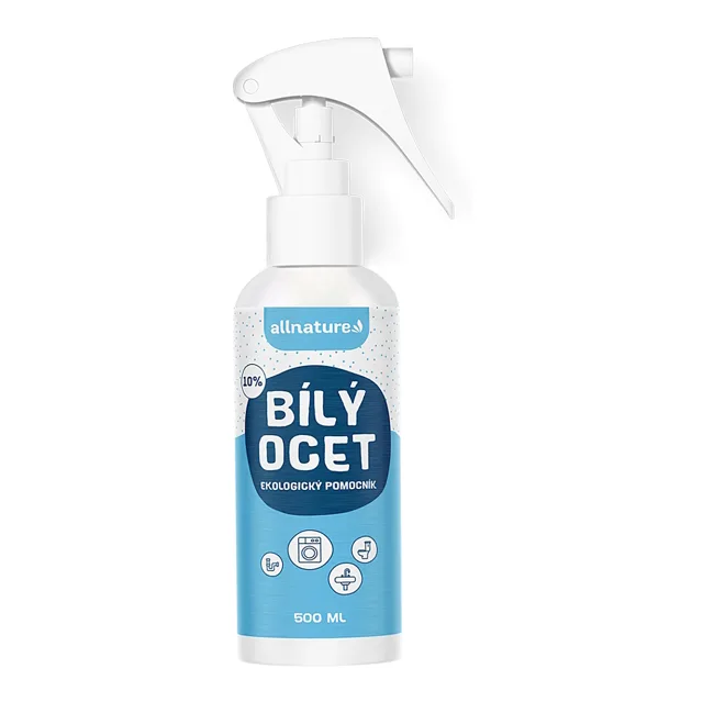 ALLNATURE Bílý ocet 10% 500 ml