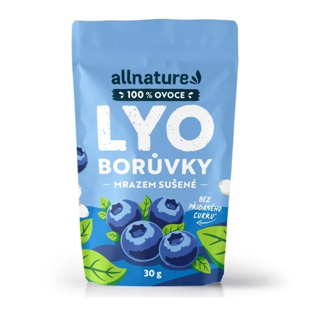 Allnature Borůvka sušená mrazem celá 30 g
