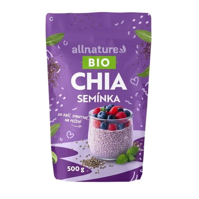 Allnature Chia semínka BIO 500 g