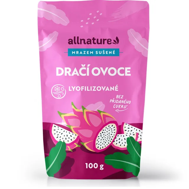 Allnature Dračí ovoce sušené mrazem 100 g