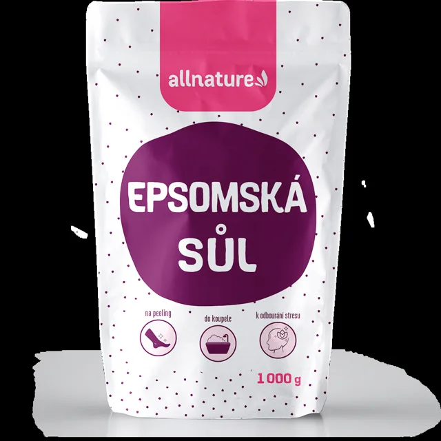 ALLNATURE Epsomská sůl 1000 g