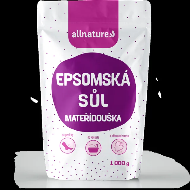 ALLNATURE Epsomská sůl Mateřídouška 1000 g
