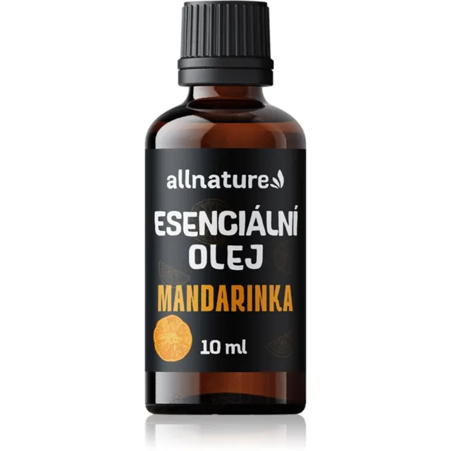 Allnature Esenciální olej Mandarinka esenciální vonný olej pro psychickou pohodu 10 ml