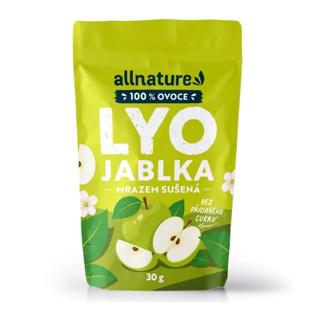 Allnature Jablka sušená mrazem 30 g